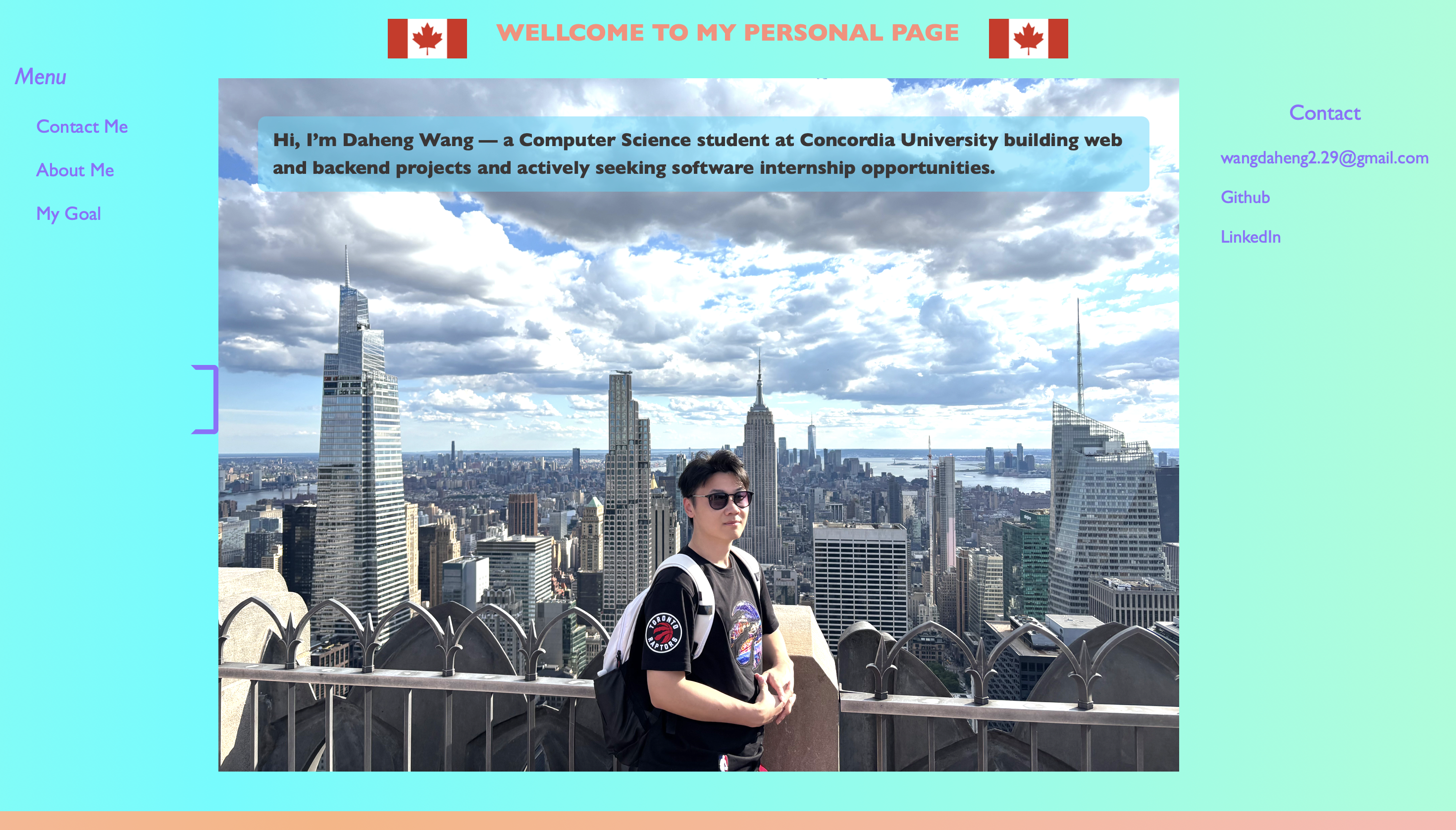 Portfolio website